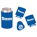 Koozie / Royal Blue w/Fits White logo