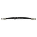 Hydraulic Hose 3/8" x 15" SAE 100 R2AT 2 wire