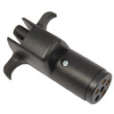 Electric Adapter 6-way round to 4-way flat