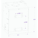Magna-Matic MAG-200-4K Dust Collector (Knifemaker Edition) 4" Inlet with Spark Box