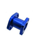 Manifold, 22mm Mikuni to GX200, 6.5 Chinese OHV, & 212 Predator; Long - Blue