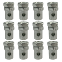 12 Pack Wire Swivel Cable Stop with Screw