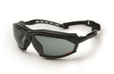 Adjustable Goggles smoke lens / black frame