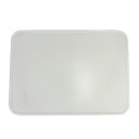 Plastic Number Plate, White