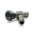 Fuel Valve, single 1/8" N.P.S.C. 1/4" Barb