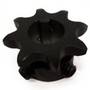 8 Tooth 40 41 420 Chain 5/8 Bore Jackshaft Sprocket With Keystock