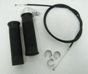 1" Throttle Control (Long) w/ 53" Cable & 3 Conduit Clips
