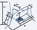 Mini Bike Frame & Fork Kit