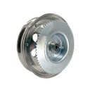 10" Chrome Steel Wheel Package w/ 35 Chain 72 Tooth Sprocket & Drum