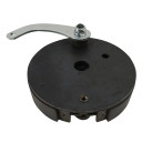 4-1/2" Brake Assembly w/ Steel Backing Plate, 5/8" Bore