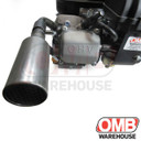 Box Stock Header and Muffler Fits Honda/Clone Predator 212cc Box Stock Header and Muffler Fits Honda/Clone Predator 212cc