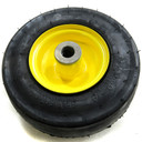 Rotary Corp Brand Wheel Caster Assembly 9x350x4 4ply (Yellow)
