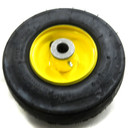 Rotary Corp Brand Wheel Caster Assembly 9x350x4 4ply (Yellow)