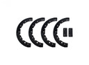 Snowblower Rubber Paddle Set Fits Mtd 731-0782