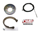 Deluxe 4-1/2" Band Brake Drum Kit