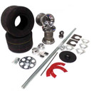 1 1/4" Complete Motorized Drift Trike Axle Package