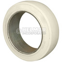 TIRE-300C Cushion 14 x 4.50 x 8 White Smooth