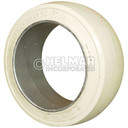 TIRE-230C Cushion 18 x 7 x 12.125 White Smooth