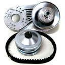 Torque Converter - 1" Bore #35 /#40/#41/#420 Chain - Blue Cover