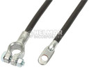 04156 Black Battery Cables, 20" Length, 4 Gauge