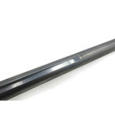 25MM Solid 40" Steel Axle, No Step, Snap Ring Ends