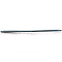 1" Solid 36" Steel Axle, 3/4" Stepped, Threaded Ends 1402-36