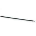1" Solid 40" Steel Axle, 3/4" Stepped, Threaded Ends 1401-40