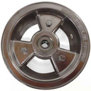 6" AZUSA Tri-Star Wheel, 3" Wide With 5/8" Ball Bearings