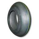 480 X 400 X 8 Slick Tire, 2 Ply, 4.6" Wide, 16.3" OD Tubeless