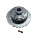 60 Tooth 35 Chain Sprocket 4-1/2" Drum Riveted Mini-Hub, 1" Bore 60 Tooth 35 Chain Sprocket 4-1/2" Drum Riveted Mini-Hub, 1" Bore