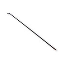 Throttle Rod 1/4" Od X 30" Long, 1/4-28 Rolled Thread With Hole, Black Oxide Finish