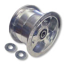 6" AZUSA Tri-Star Wheel, 4" Wide With 3/4" Tapered Roller Bearing