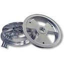 8" AZUSA Tri-Star Wheel, No Ball Bearing