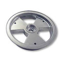 8" AZUSA Tri-Star Wheel, One Half Only, Tapered Roller Bearing Style