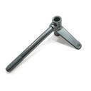 Spindle Only, 5/8-18 Axle X 6" Length, 5/8" Kingpin, Side #1, Nylon Insert