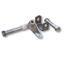 Spindle & Bracket Set, 3/4-16 Axle X 4-1/2" Length, 5/8 Kingpin, Side 2
