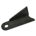Spindle Arm Side 1, 3-3/4" X 1" with Support Wedge X 1/8" Thick, 5/16" Bolt Hole