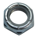 Locknut/Axle Nut, 1/2-20 Thin, Nylon Insert, Zinc Plated