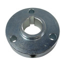 Hub, Steel, 2-1/8" OD, 3/4" Bore, 1/2" Thick, 3/16" Keyway, 3 Hole On 1-11/16" Bolt Circle, (P5256 Pattern)
