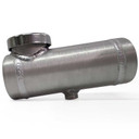 Spun Aluminum Round 3x8 Fuel Tank