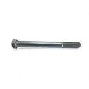 Bolt, 3/8-24 X 4", 1/16" Hole Drilled 3/32" From End, Zinc Plated