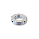 Collar, Split, Billet Aluminum, 1" Id X 1-3/4" Od X 1/2" Wide, 1/4" Keyway