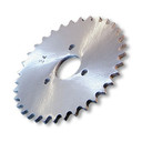 30 Tooth Sprocket, Aluminum, #35 Chain, P5256 - 1" Bore, 1.687" Bolt Circle