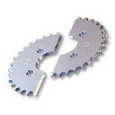 28 Tooth Axle Sprocket, Aluminum, 40 Chain 1.75" Bore, 2.75" Bolt Circle