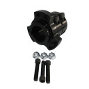 1-1/4"Extended Rear Wheel Hub - Black