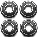 (4) 5/8" x 1-3/8" Snap Ring Wheel Bearings