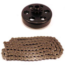 5/8" Clutch 11 Tooth & 4' #35 Chain