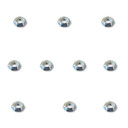 Set of (10) 5/8" Fine Thread Nylock Lock Jam Nut Torq-A-Verter Mini Bike Parts Set of (10) 5/8" Fine Thread Nylock Lock Jam Nut Torq-A-Verter Mini Bike Parts