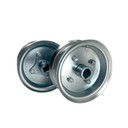 (2) Complete 6" Wheels Go Kart for 1" Live Axle - Split Steel 2pc Rim - Mini Bikes Drift Trikes