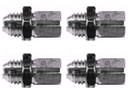 (4) Replacement Throttle Cable Adjusters - Vintage Mini Bike Grip Ferrules